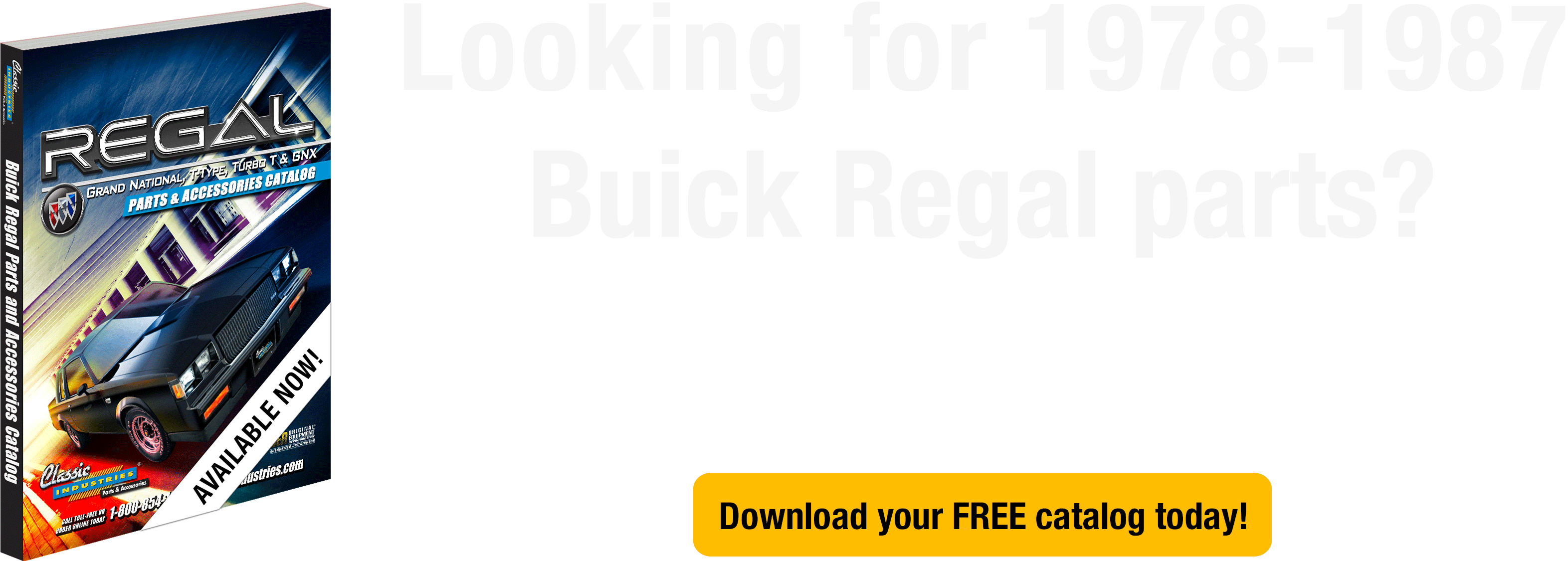 Looking for 1978-1987 Buick Regal parts?